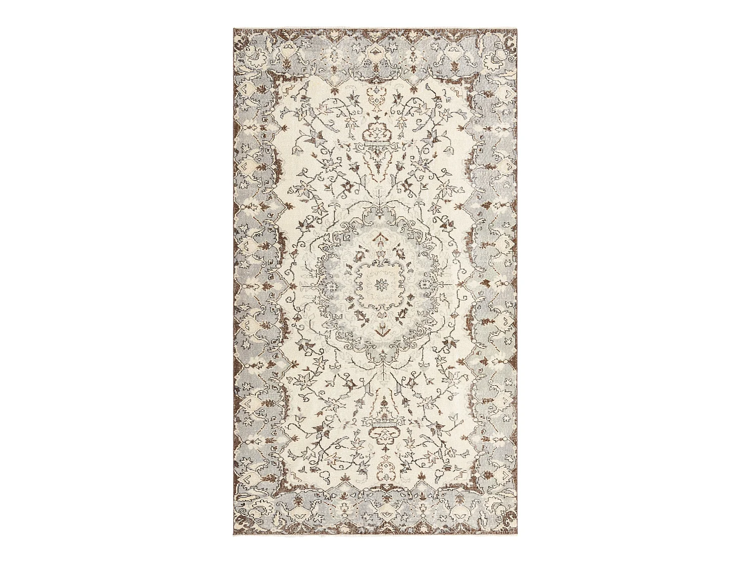 Tapis de laine 160x287 beige Ultra Vintage