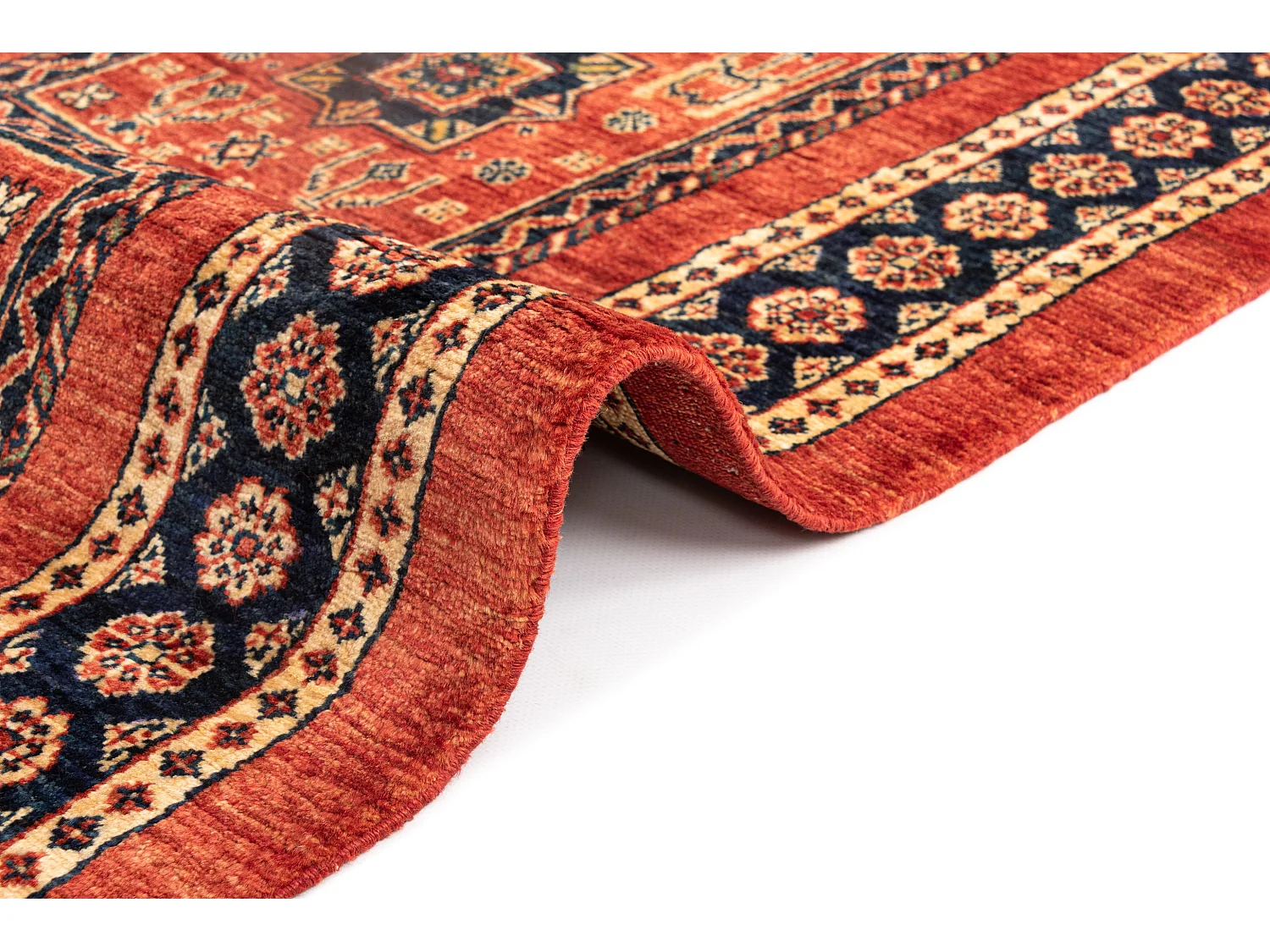 Tapis de couloir en laine 83x201 rouge Kashkuli