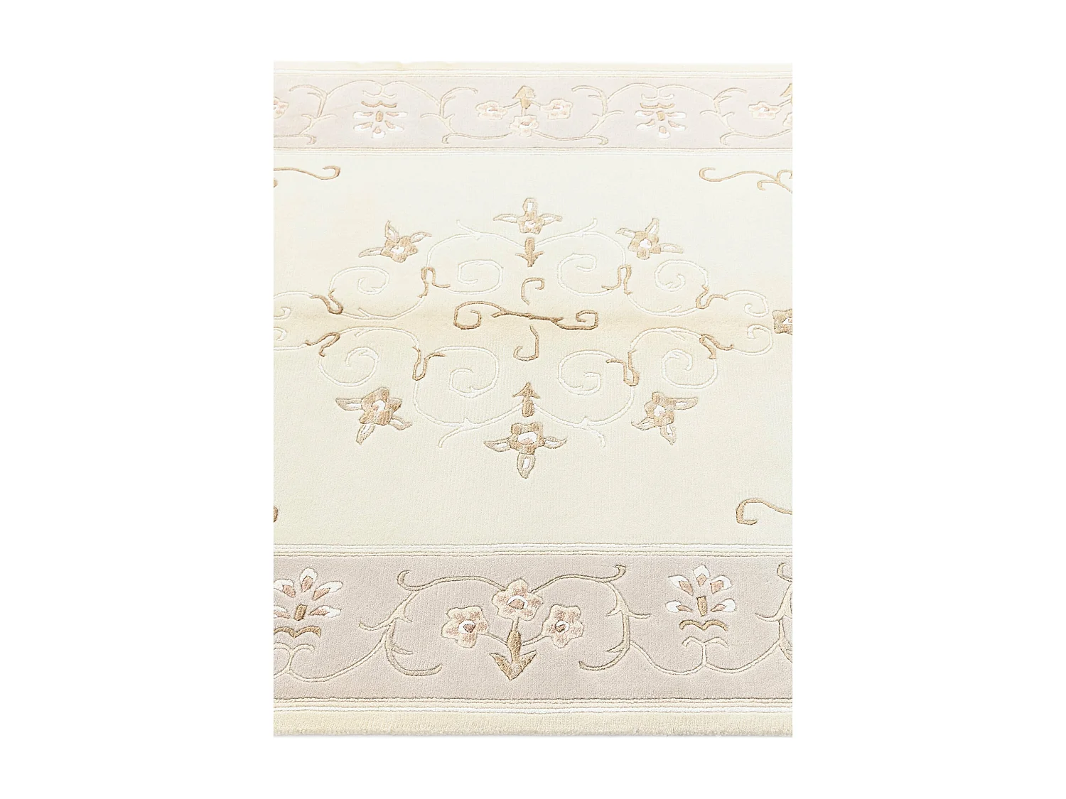 Wollteppich 122x180 Beige Darya