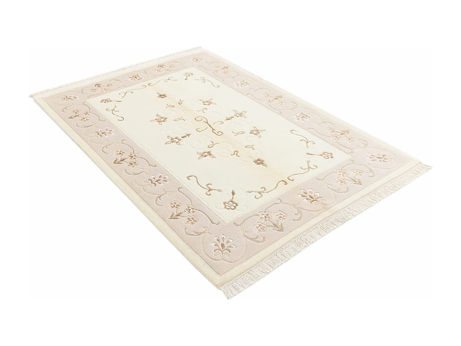 Tappeto in lana 122x180 beige Darya