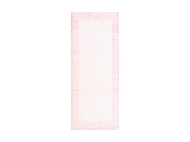 Läufer-Wollteppich 79x198 Rosa Darya