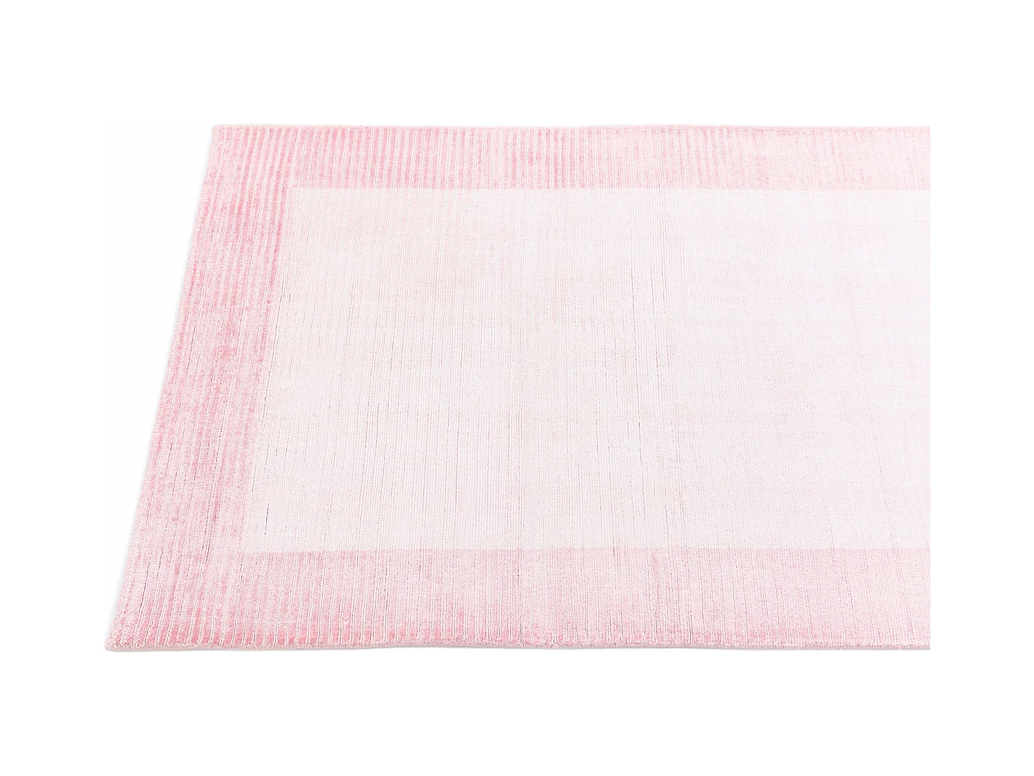 Läufer-Wollteppich 79x198 Rosa Darya