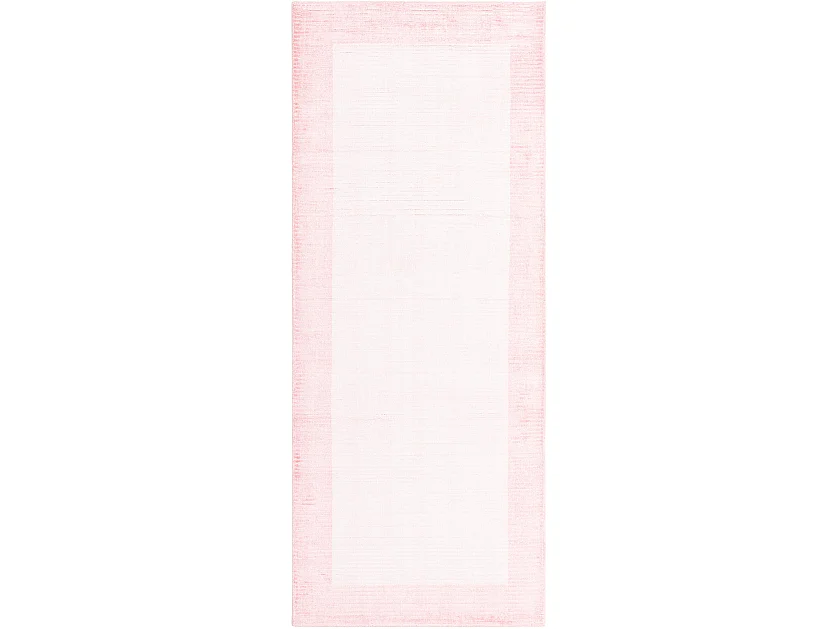 Läufer-Wollteppich 79x198 Rosa Darya