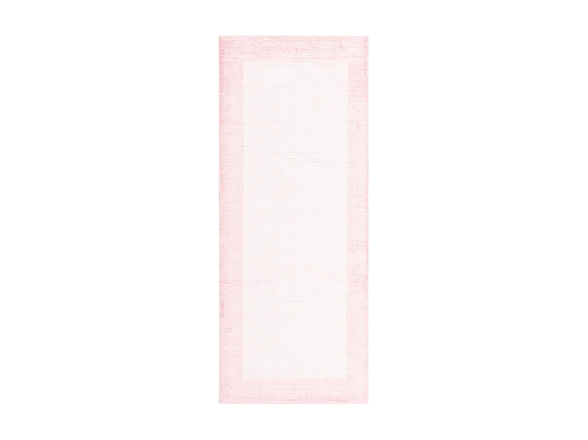 Tapis de couloir en laine 79x198 rose Darya