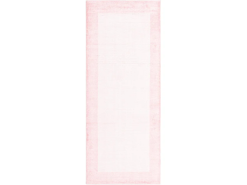 Läufer-Wollteppich 79x198 Rosa Darya