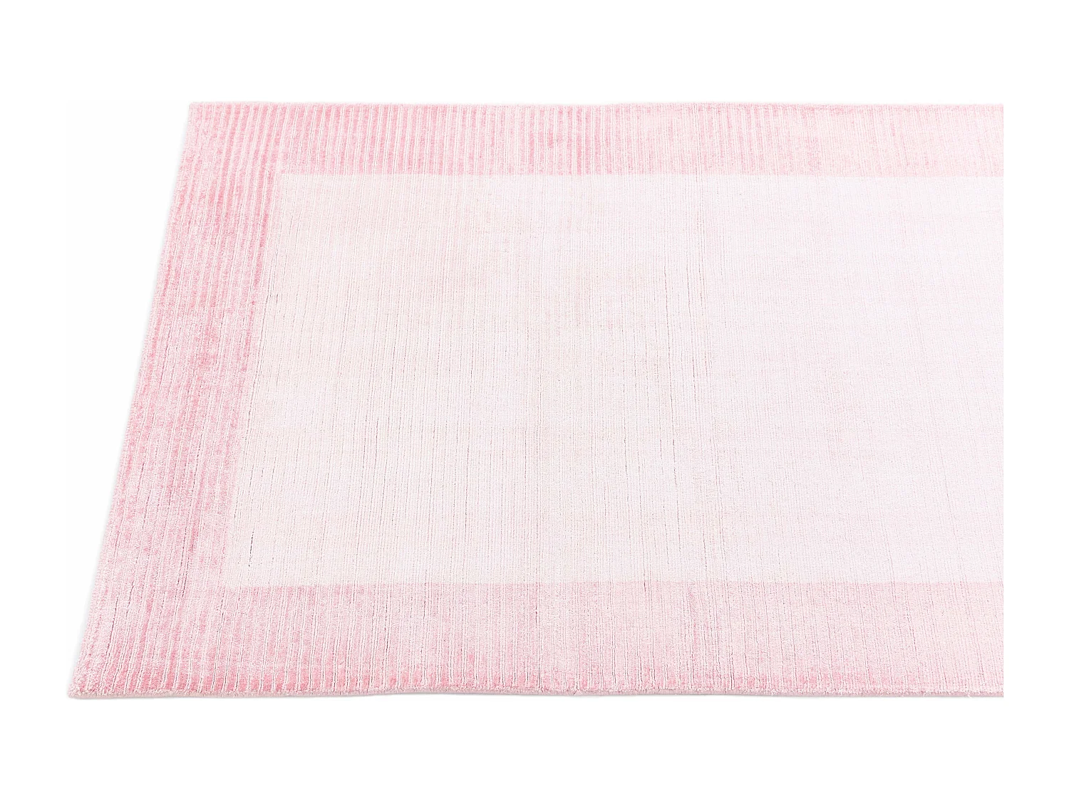 Läufer-Wollteppich 79x198 Rosa Darya