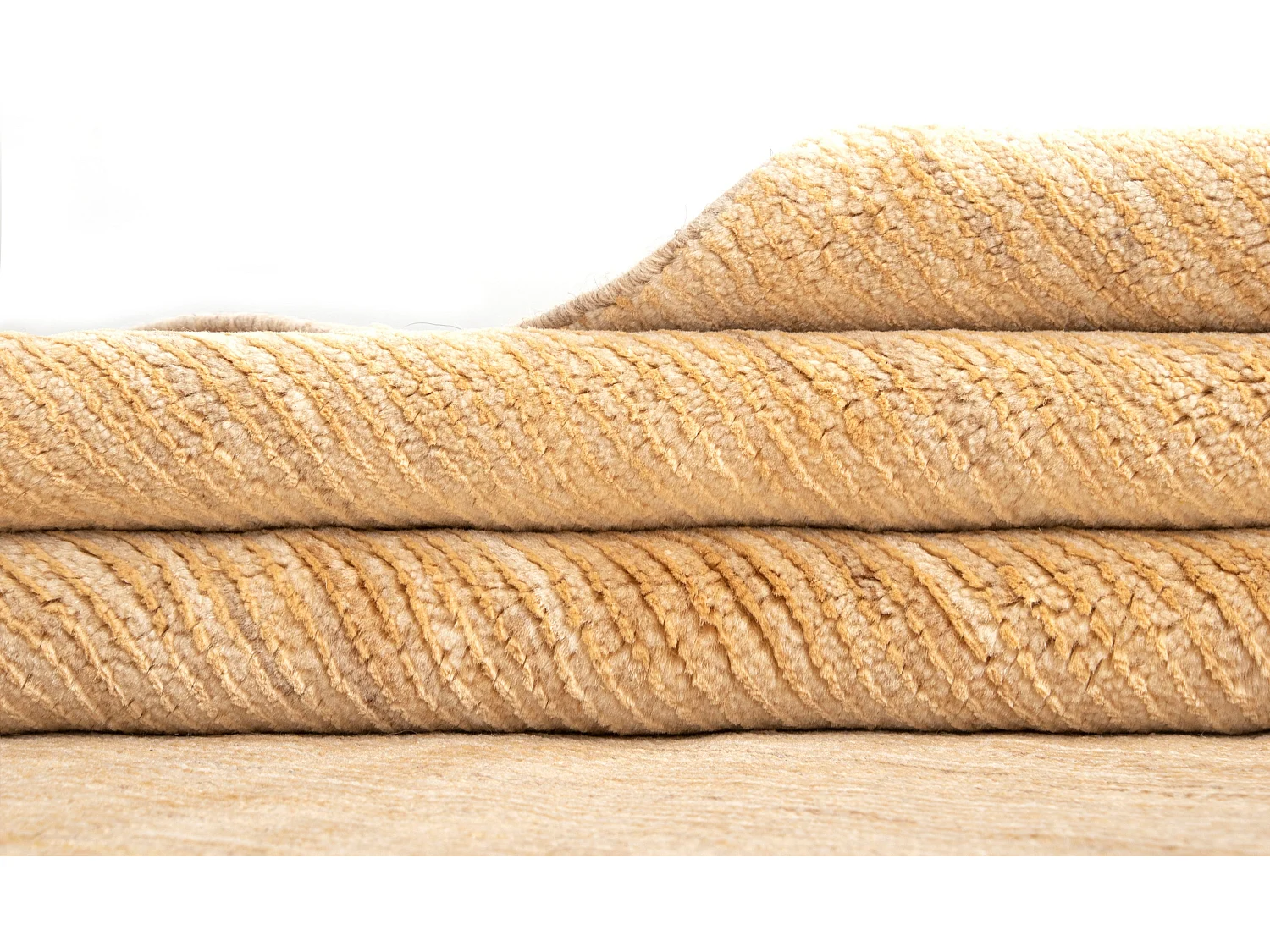 Tapis de laine 149x198 beige Juma