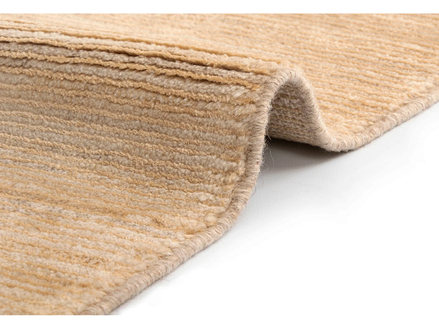 Tapis de laine 149x198 beige Juma