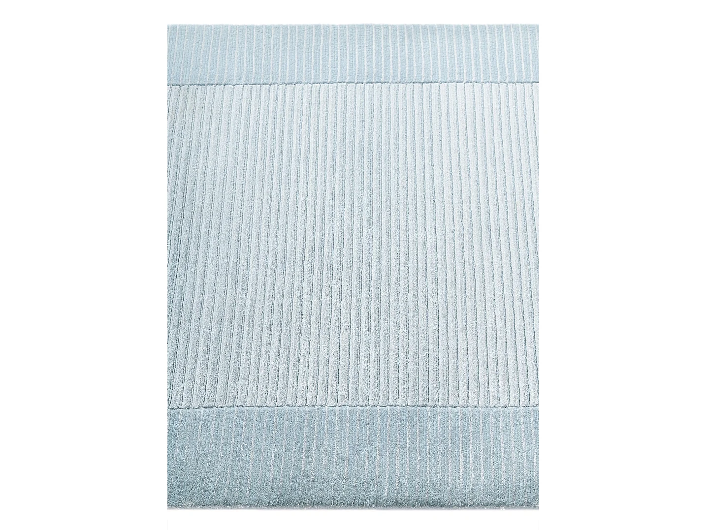 Läufer-Wollteppich 79x198 Blau Darya