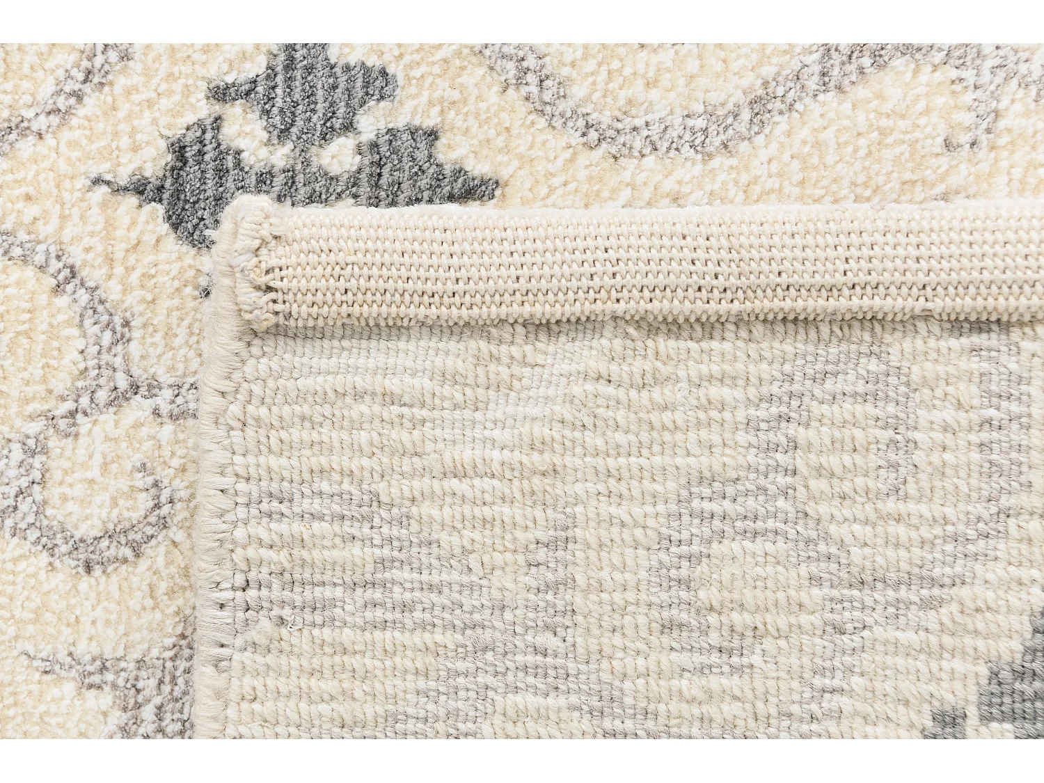 Tapis de laine 124x185 beige Darya