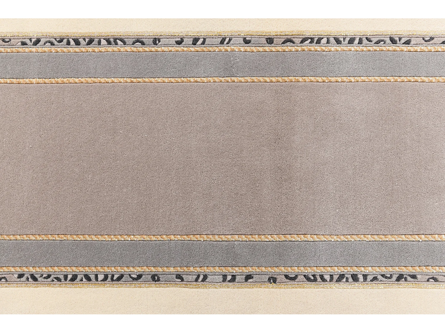 Tappeto per corridoio in lana 84x399 beige Darya