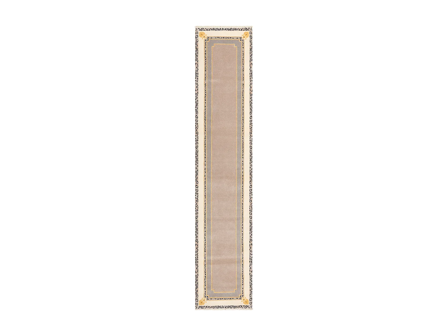 Tappeto per corridoio in lana 84x399 beige Darya