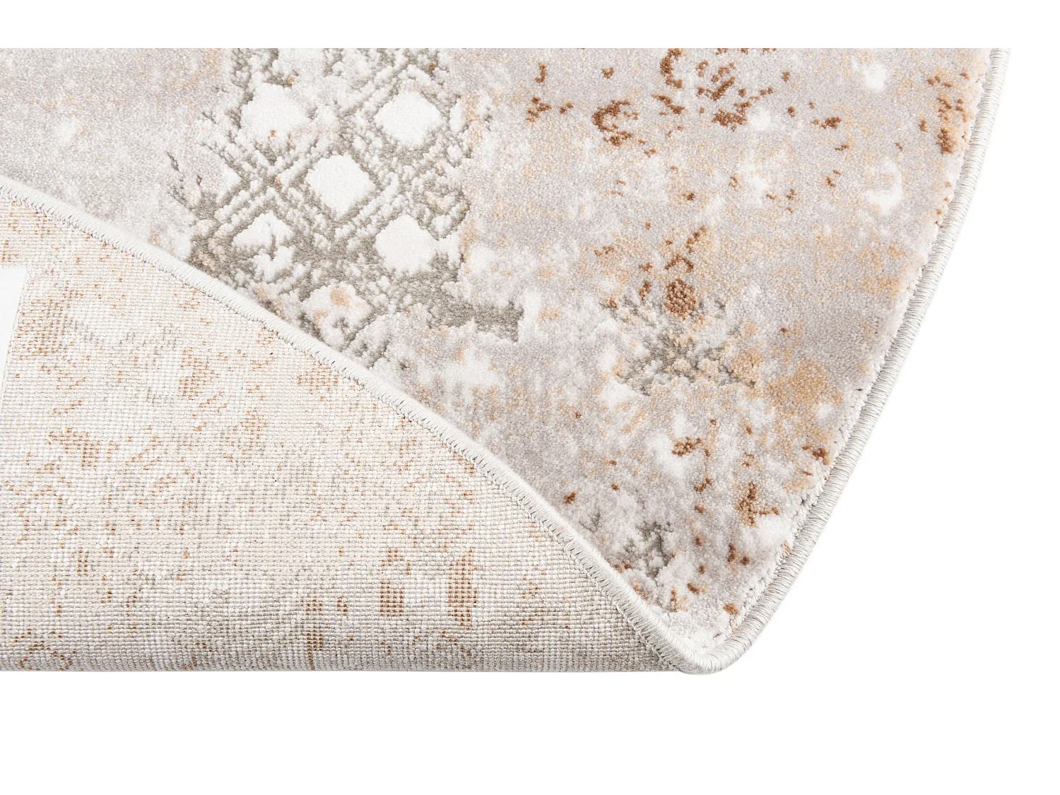 Tapis 160x160 beige Davos Magic