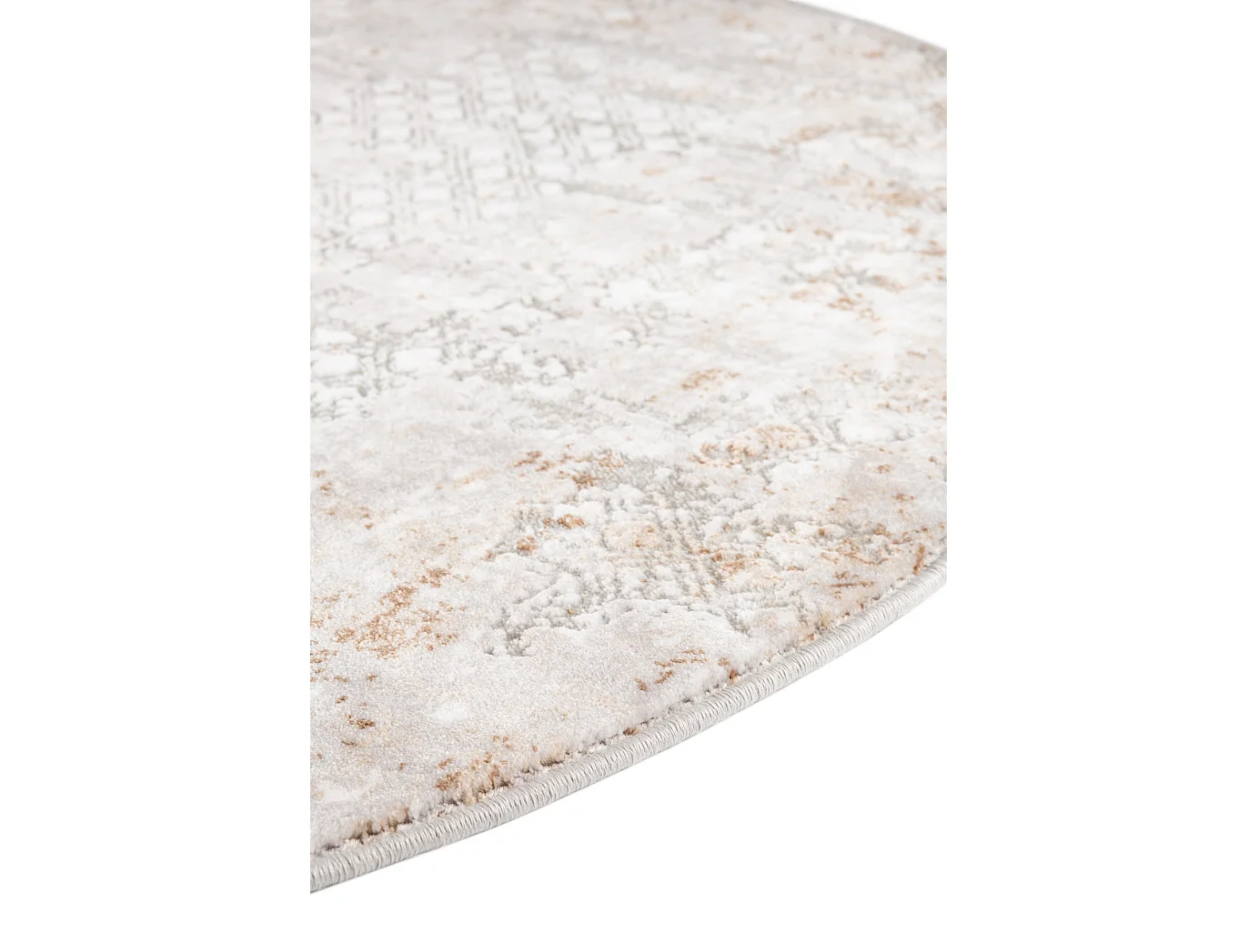 Tapis 160x160 beige Davos Magic