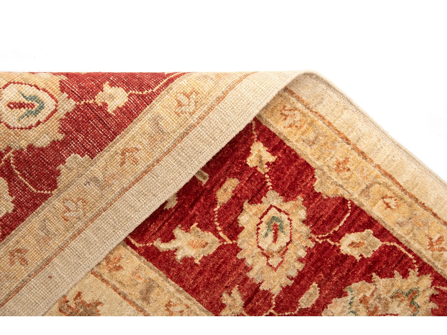 Wollteppich 197x206 Beige Kaizar