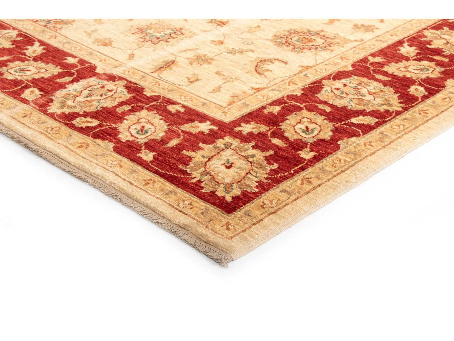 Tapis de laine 197x206 beige Kaizar