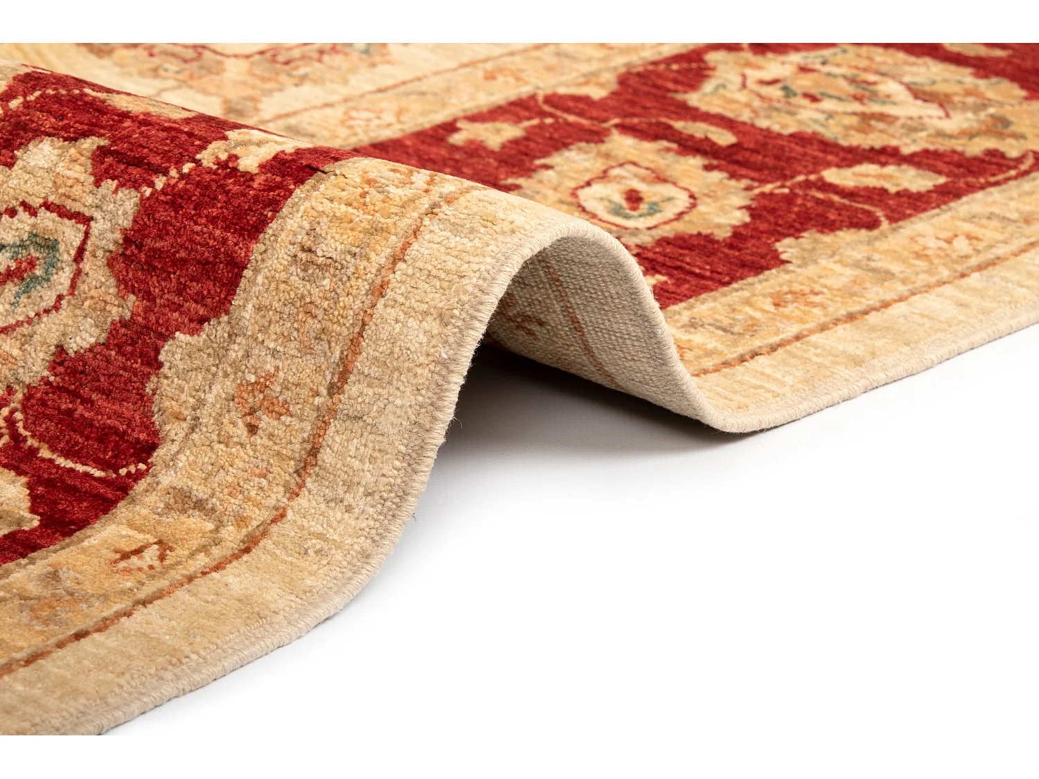 Tapis de laine 197x206 beige Kaizar