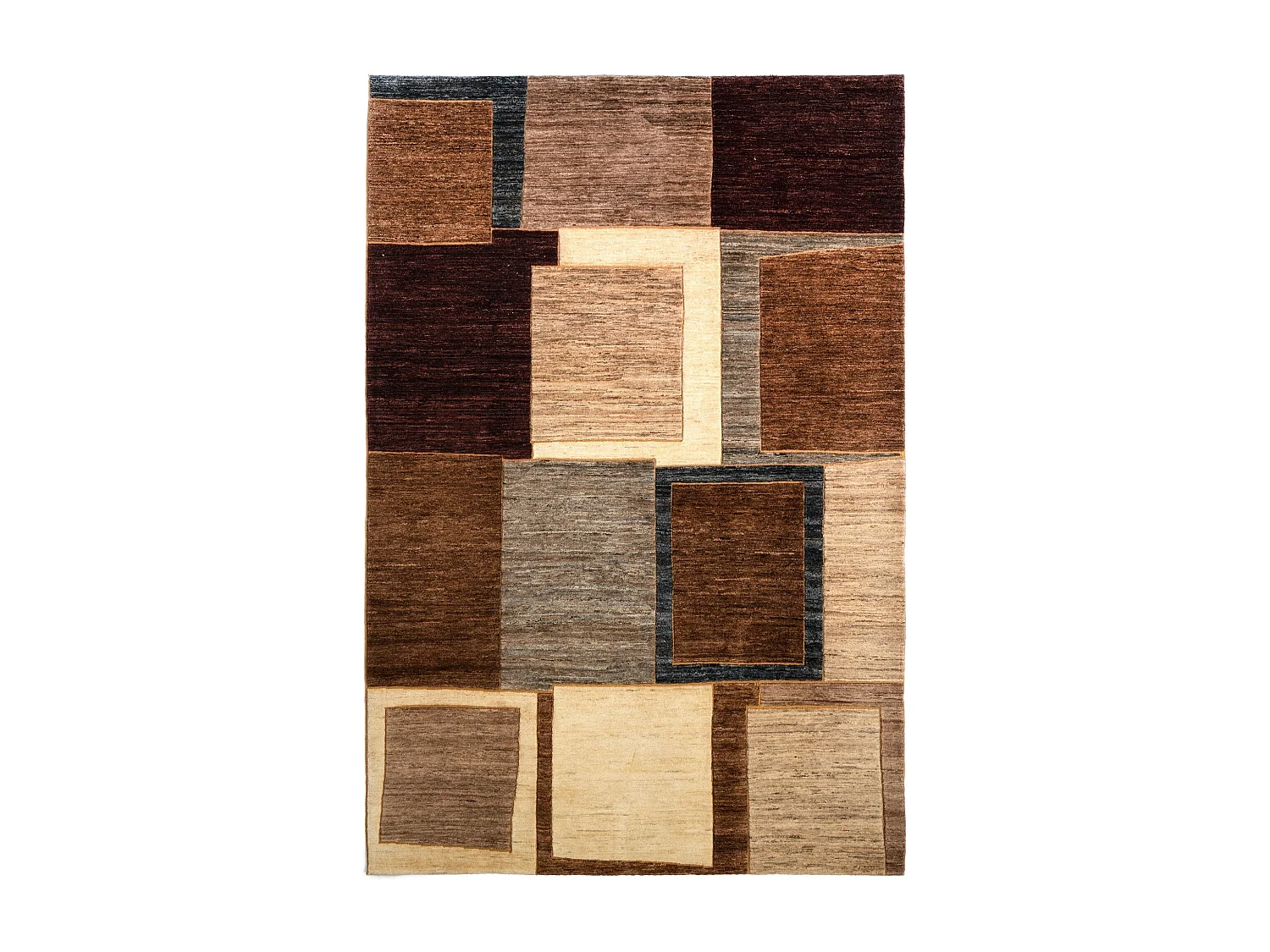 Tapis de laine 203x292 brun Juma