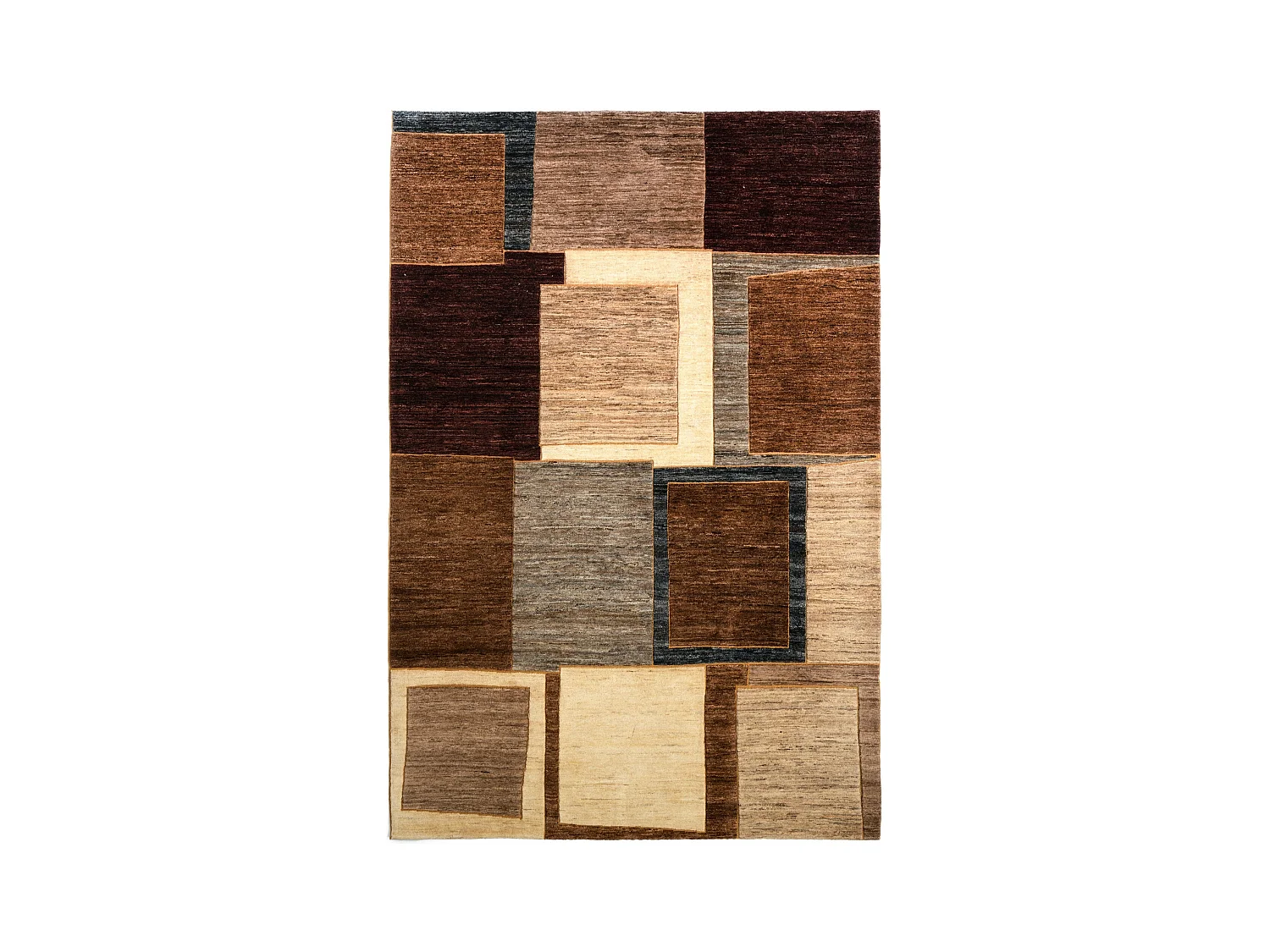 Tapis de laine 203x292 brun Juma