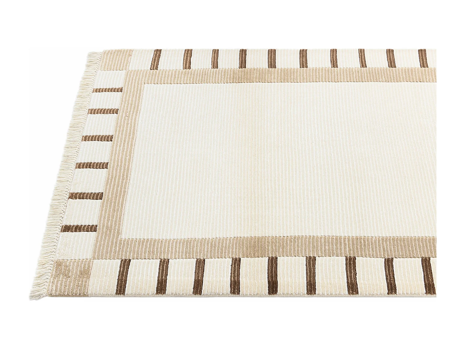 Tappeto per corridoio in lana 79x198 beige Darya