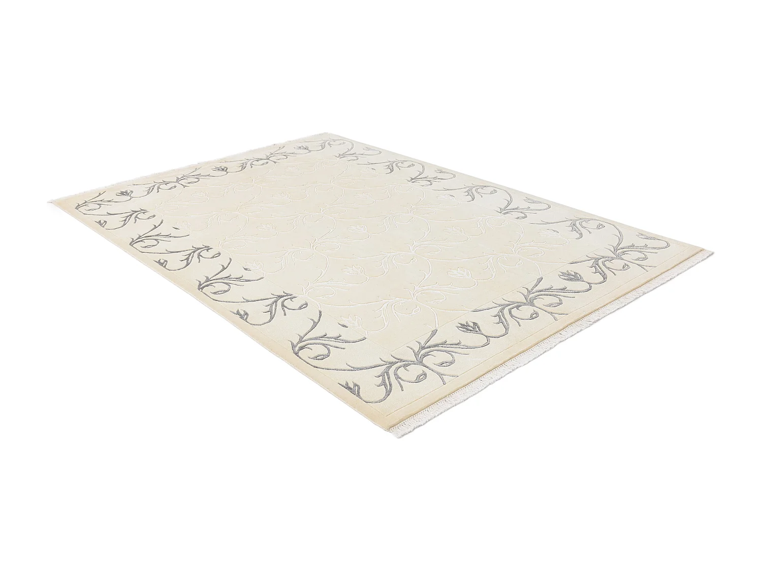 Tapis de laine 168x239 beige Darya