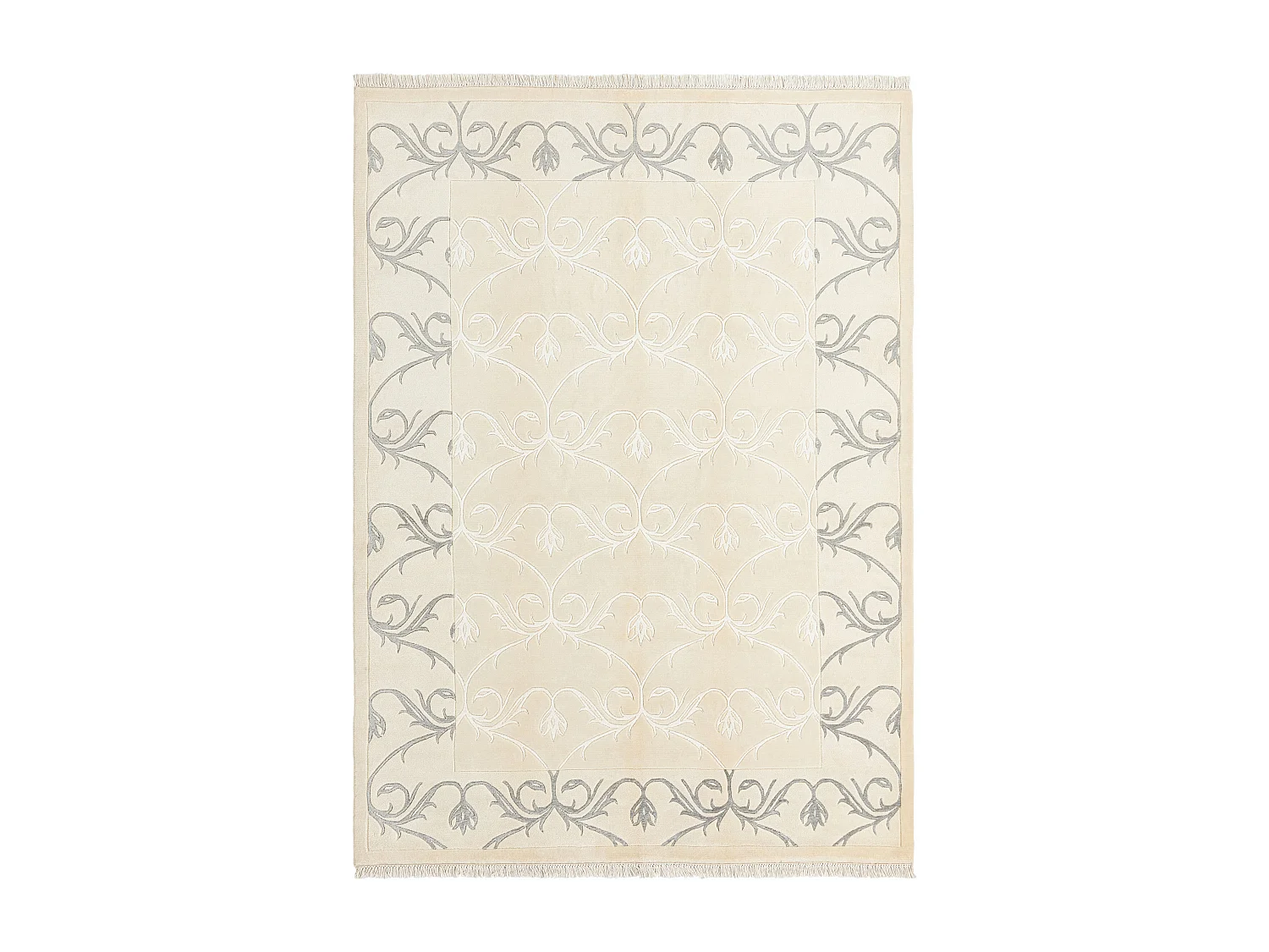 Wollteppich 168x239 Beige Darya