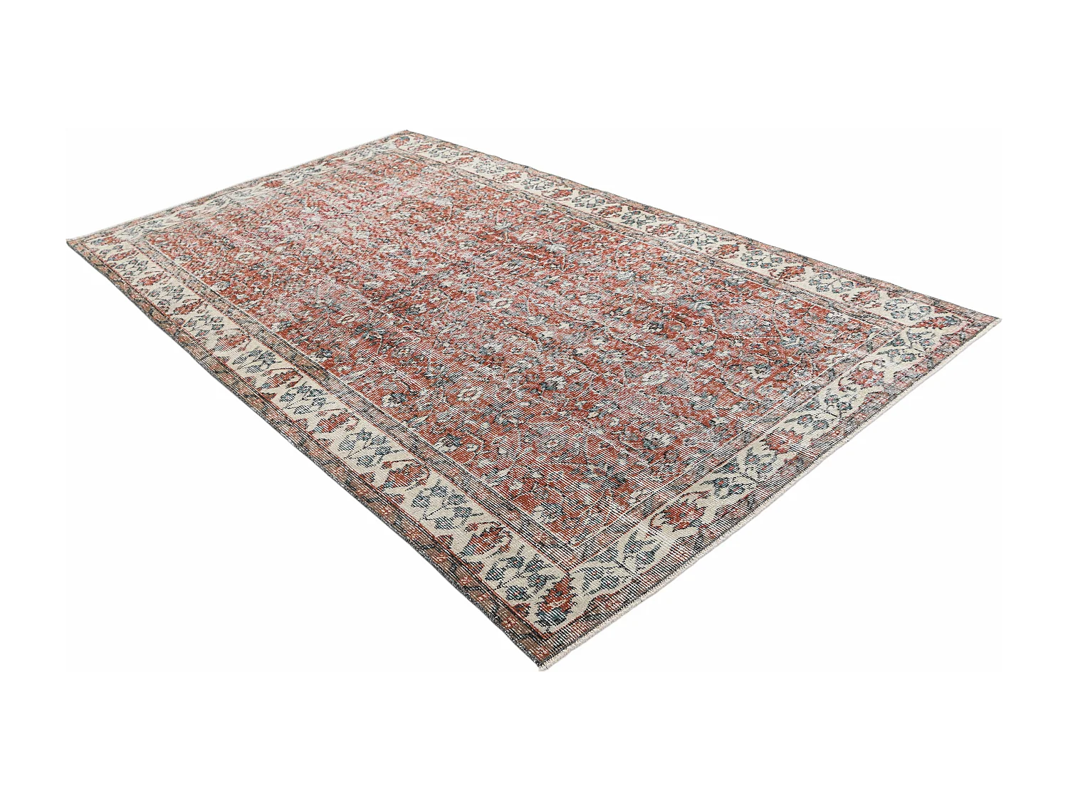 Tapis de laine 155x264 beige Ultra Vintage