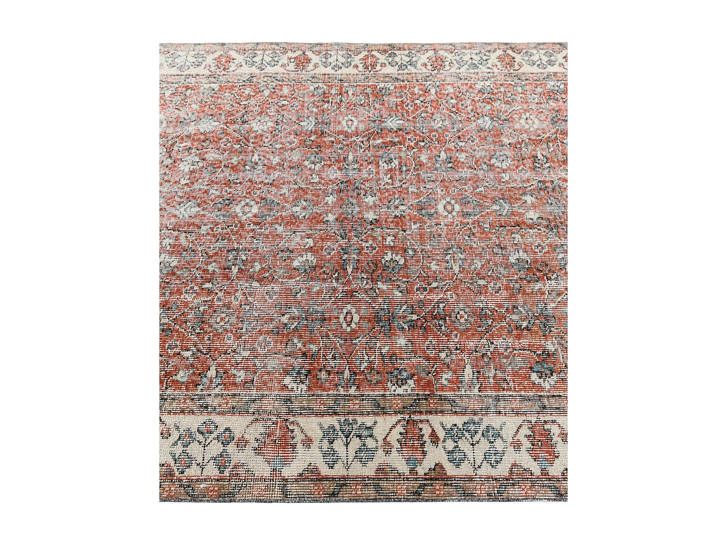 Tapis de laine 155x264 beige Ultra Vintage
