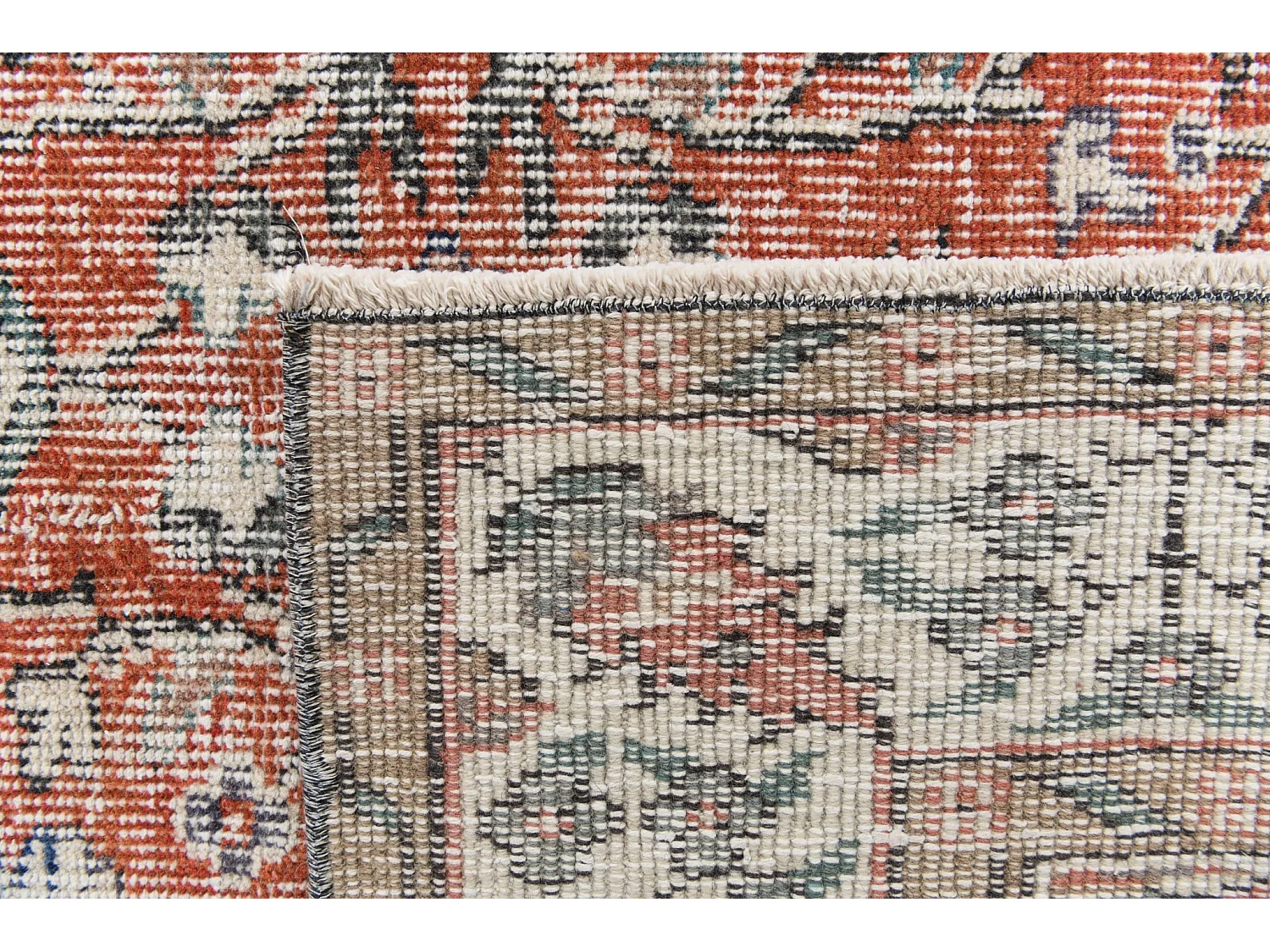 Tapis de laine 155x264 beige Ultra Vintage