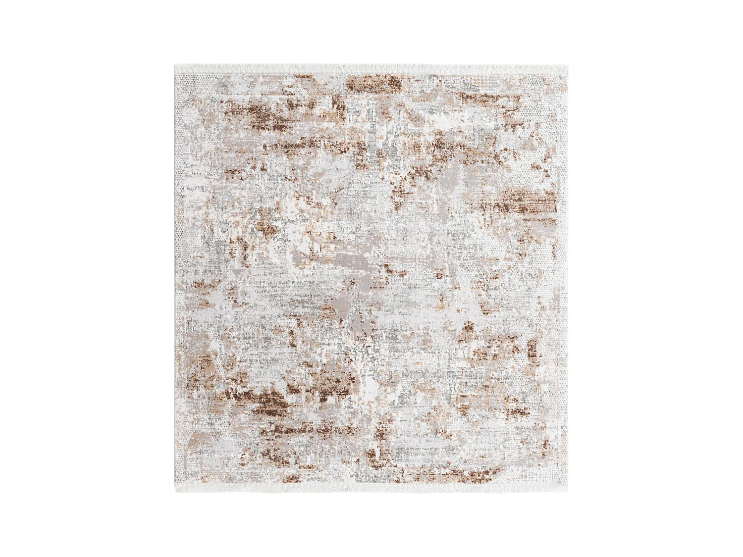 Teppich 160x160 Beige Davos Excellence