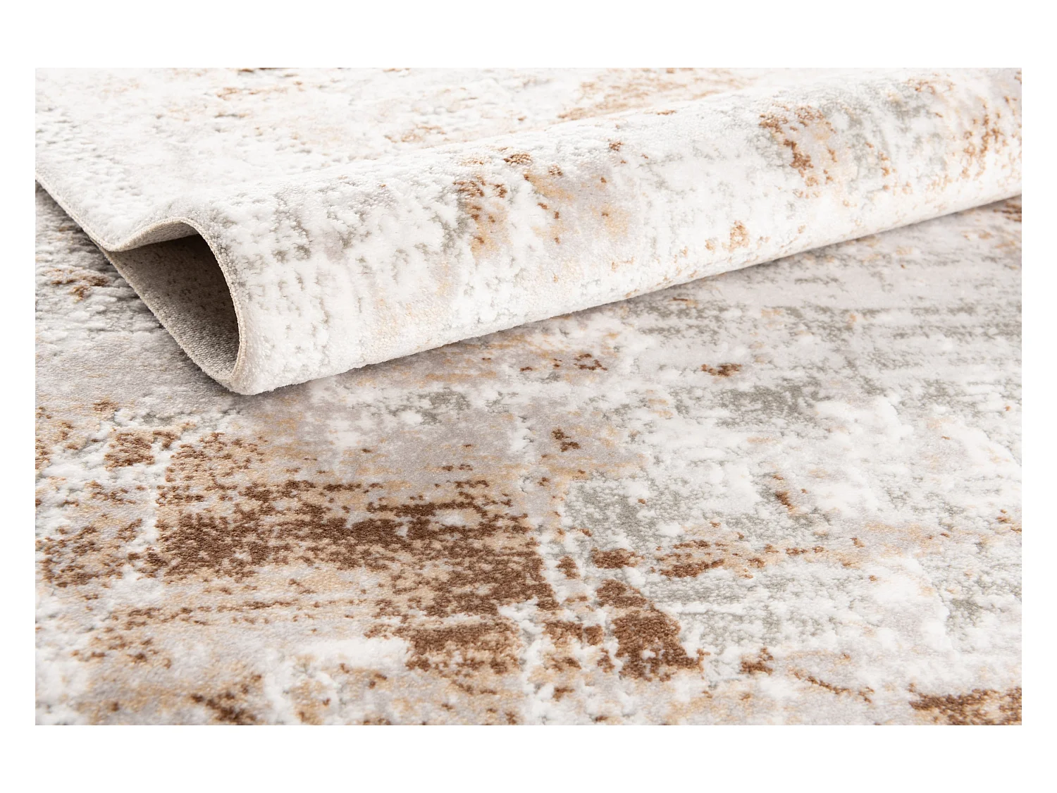 Teppich 160x160 Beige Davos Excellence