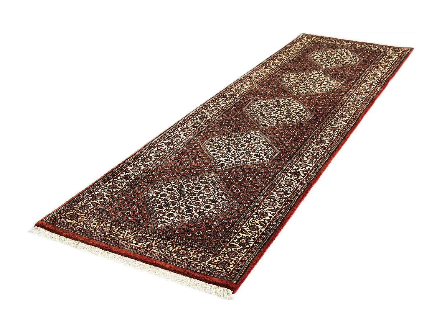 Loper-Woltapijt 291x83 Bruin Bidjar