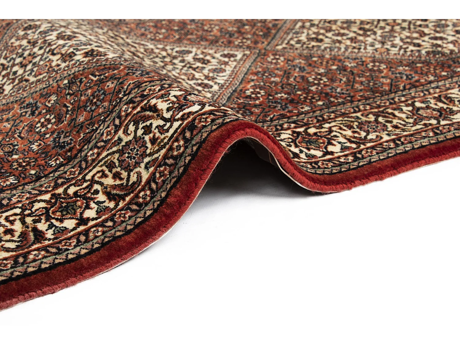 Tapis de couloir en laine 83x291 brun Bidjar