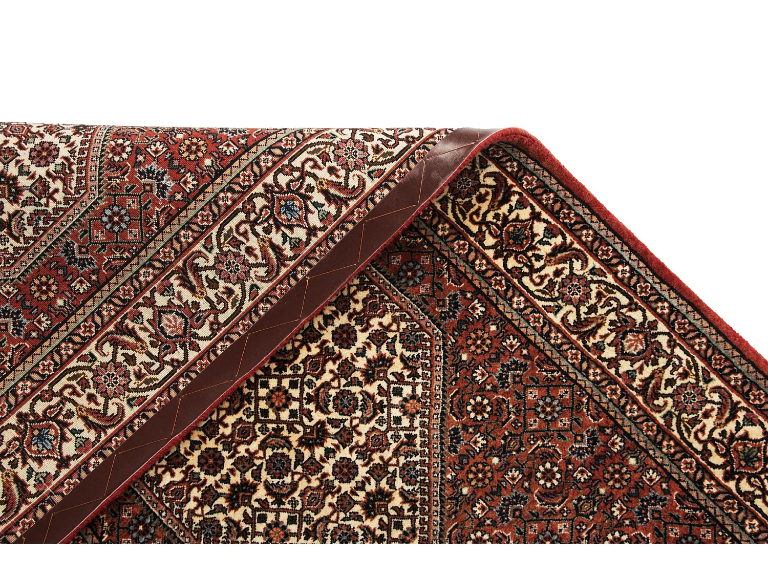 Tapis de couloir en laine 83x291 brun Bidjar