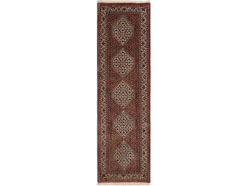 Loper-Woltapijt 291x83 Bruin Bidjar