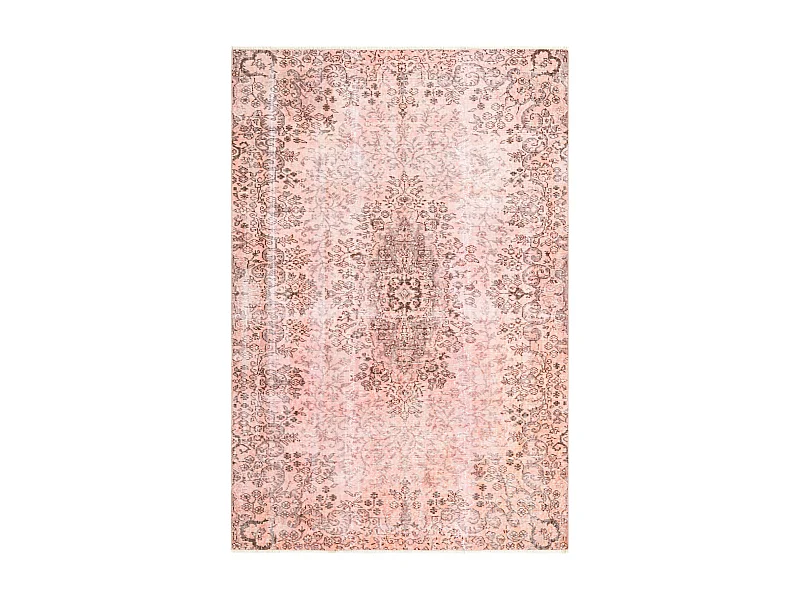 Wollteppich 155x231 Rosa Ultra Vintage