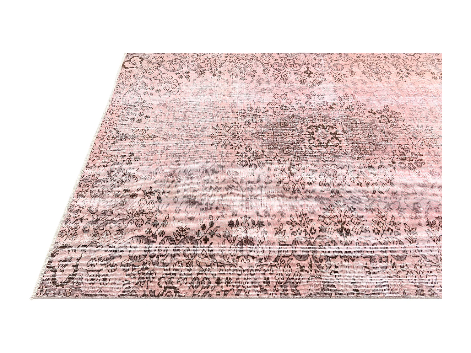 Wollteppich 155x231 Rosa Ultra Vintage