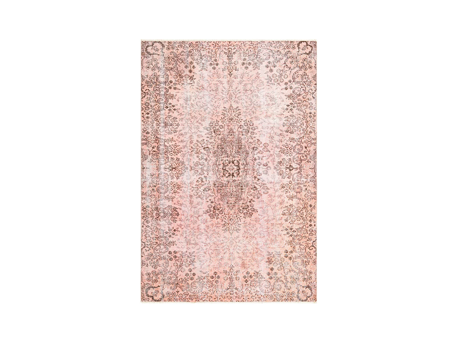 Tapis de laine 155x231 rose Ultra Vintage
