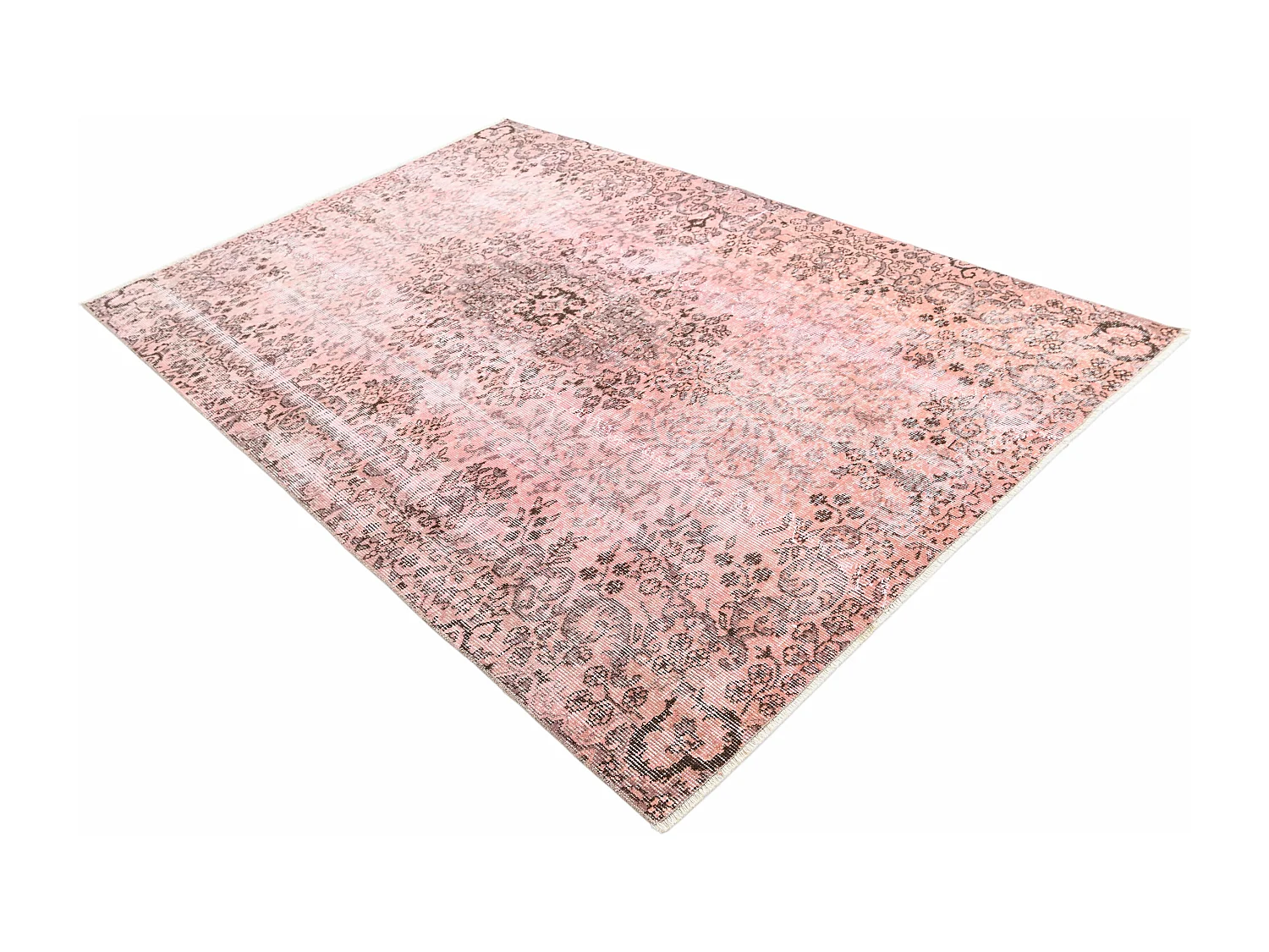 Tapis de laine 155x231 rose Ultra Vintage