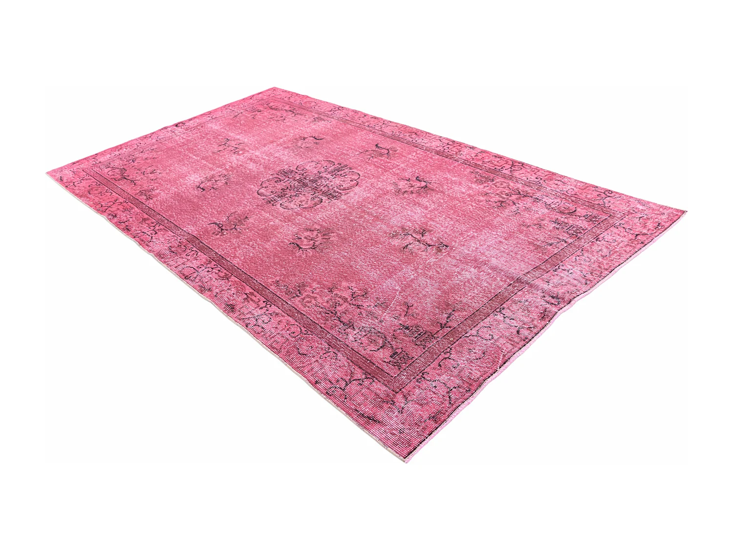 Tappeto in lana 152x259 Viola Ultra Vintage