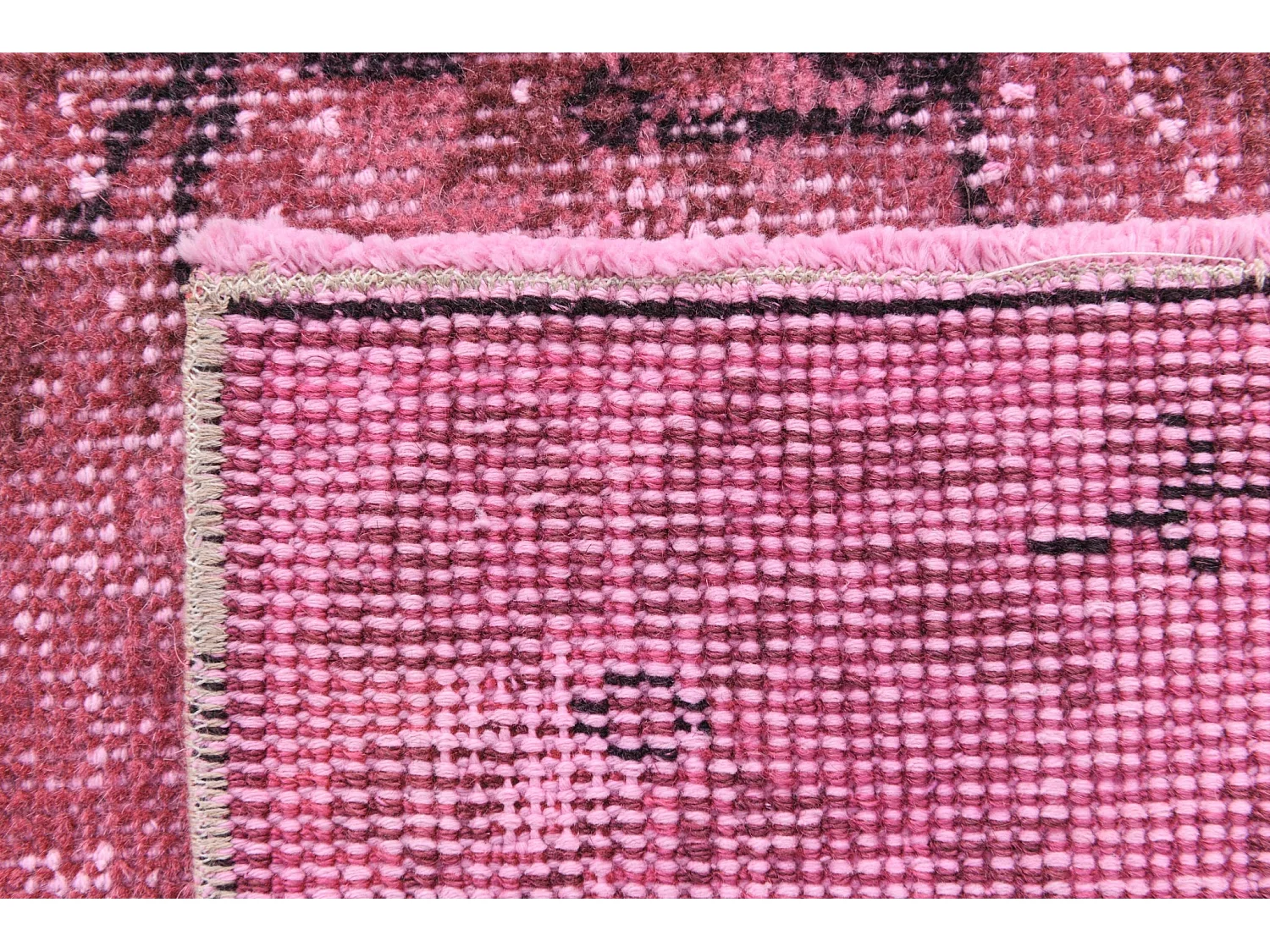 Tappeto in lana 152x259 Viola Ultra Vintage