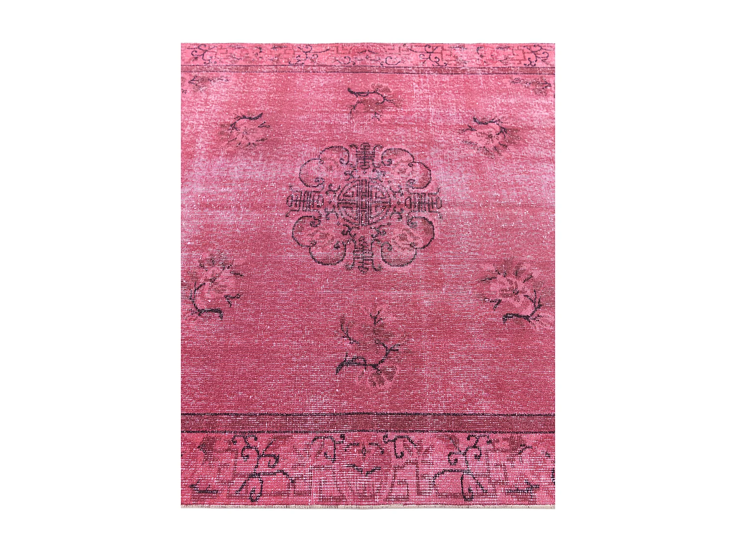 Tappeto in lana 152x259 Viola Ultra Vintage