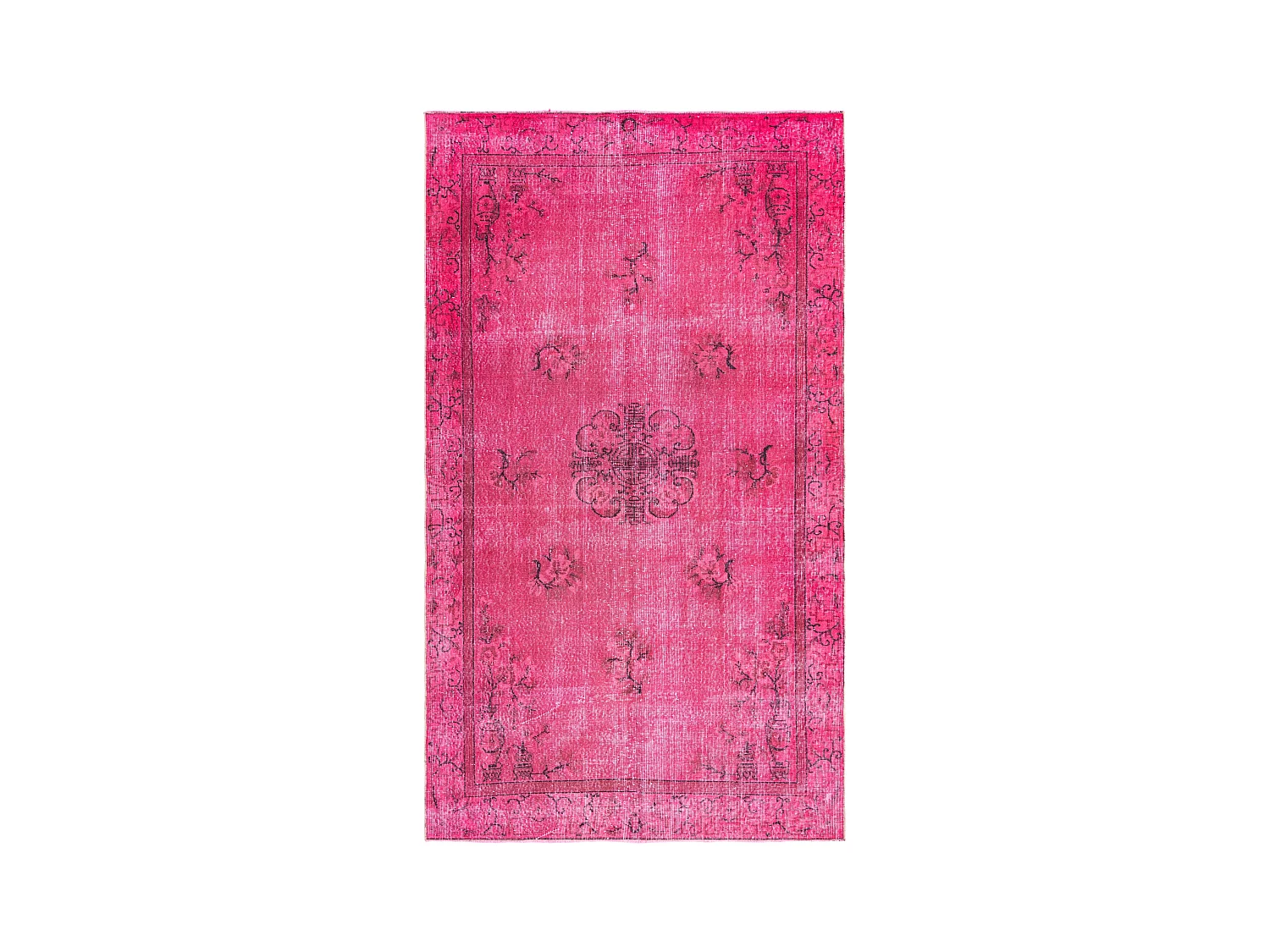 Tapis de laine 152x259 Violet Ultra Vintage