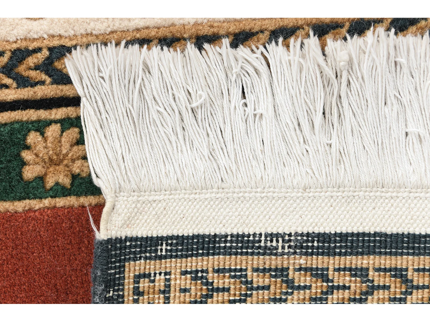 Tapis de couloir en laine 86x305 rouge Darya