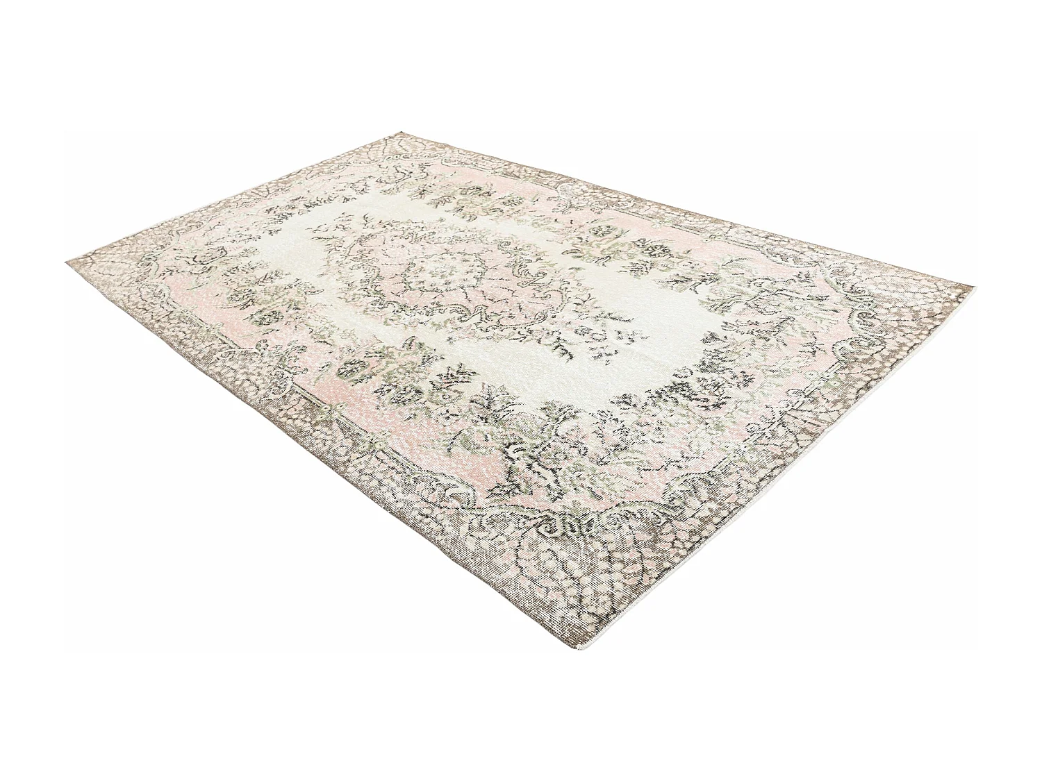 Tapis de laine 155x269 beige Ultra Vintage