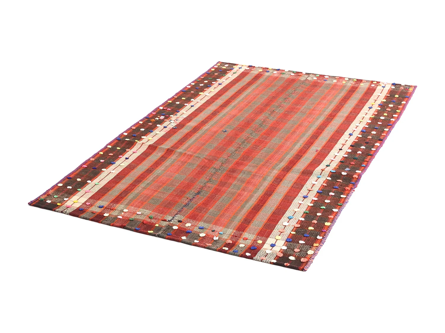 Tappeto in lana 138x204 rosso Jajim