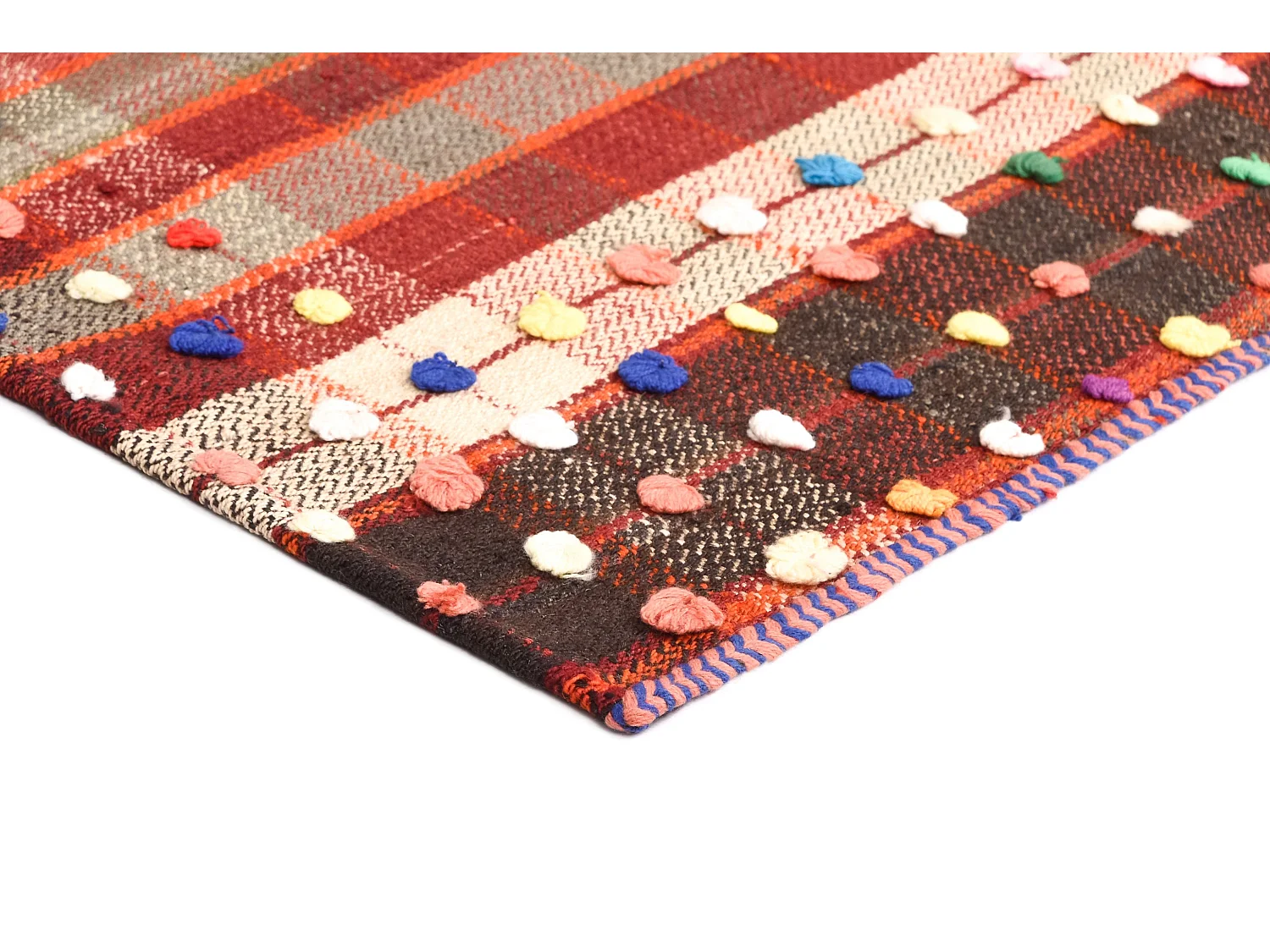 Tappeto in lana 138x204 rosso Jajim