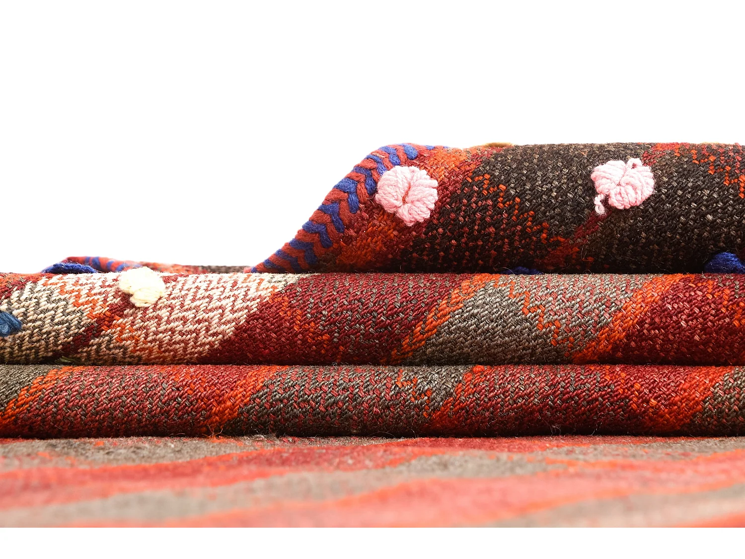 Tappeto in lana 138x204 rosso Jajim