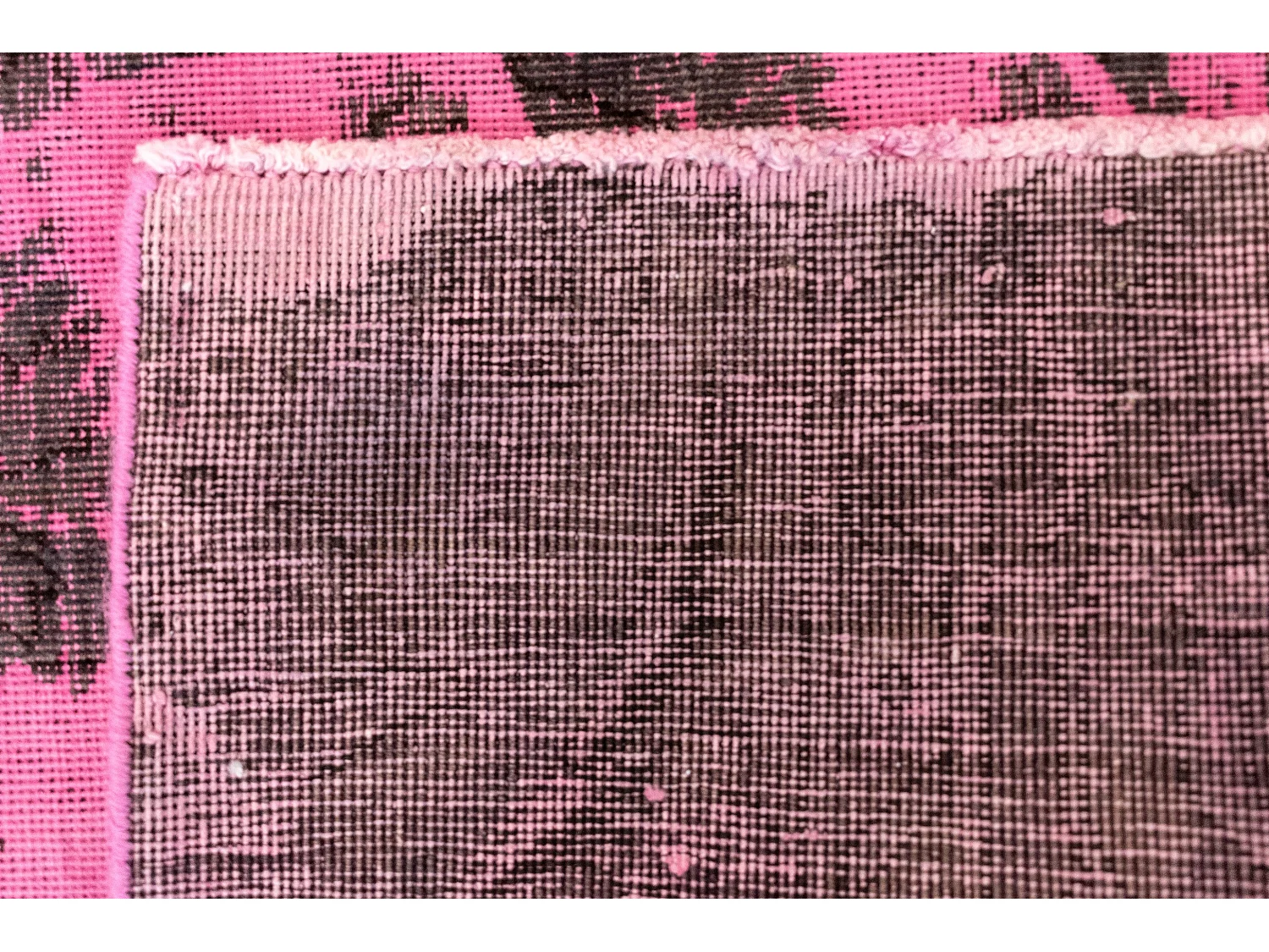 Wollteppich 134x140 Rosa Vintage Royal