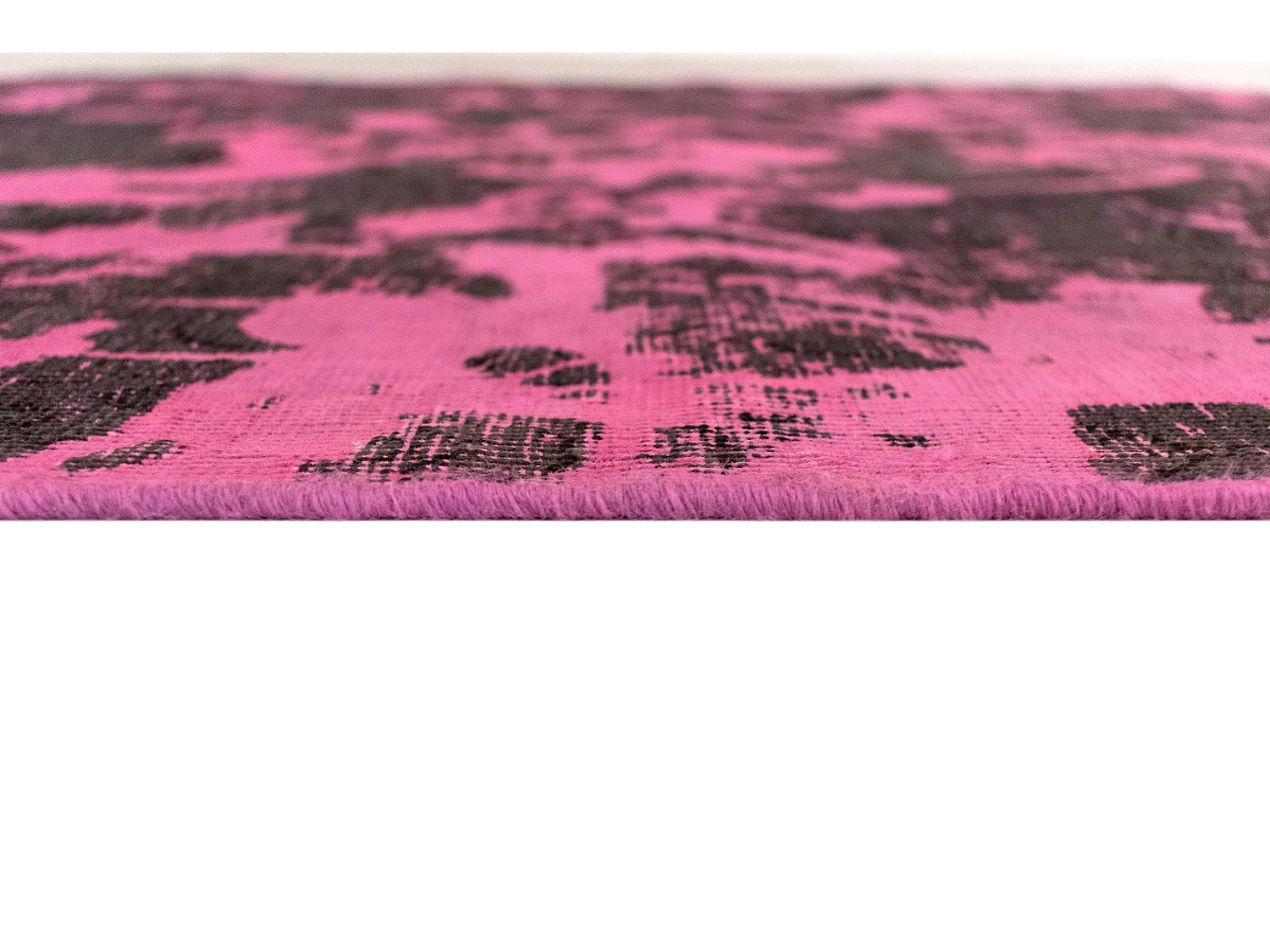Tapis de laine 134x140 rose Vintage Royal